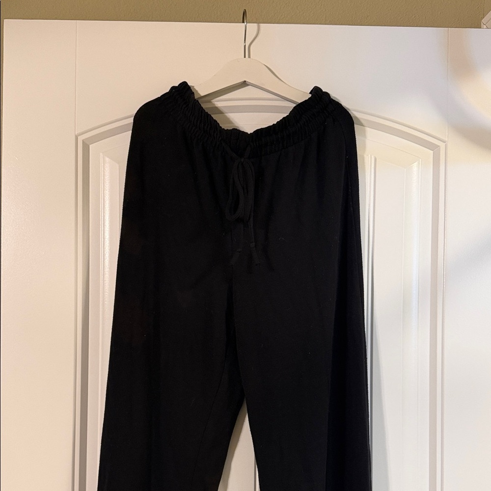 Wilfred Black Quilted Pants